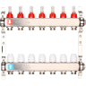 Коллектор регулируемый с расходомерами GAPPO G424,7 7-вых. X1